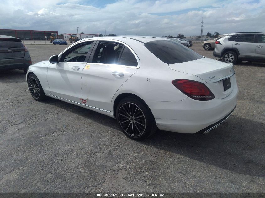2021 MERCEDES-BENZ C-CLASS C 300 - W1KWF8DB3MR622991