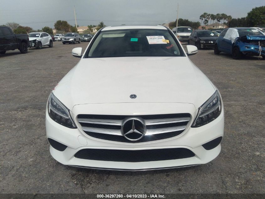 2021 MERCEDES-BENZ C-CLASS C 300 - W1KWF8DB3MR622991