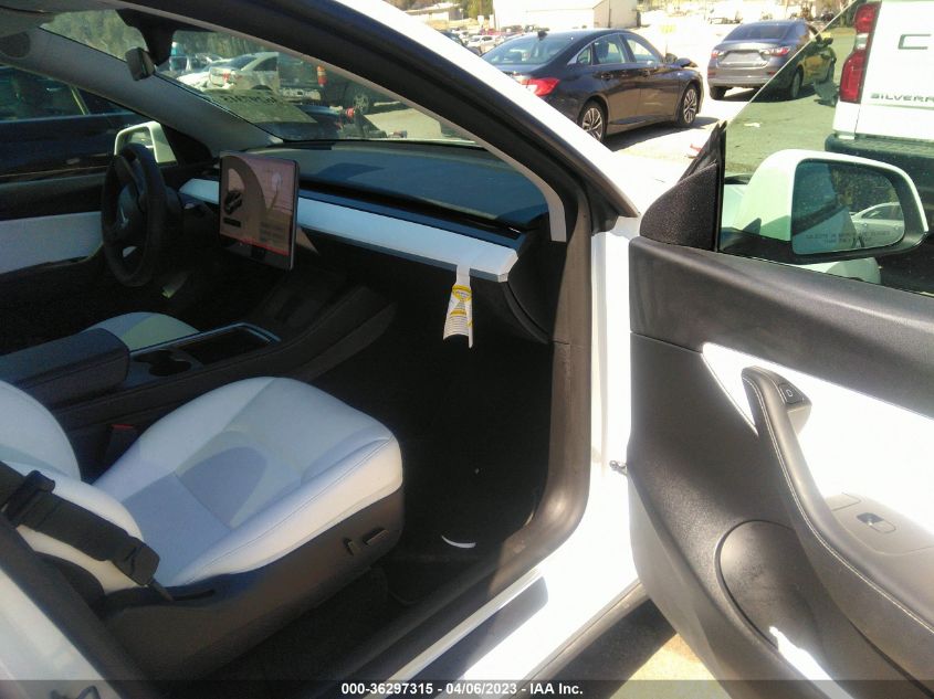 2022 TESLA MODEL Y PERFORMANCE - 7SAYGDEF5NF496914