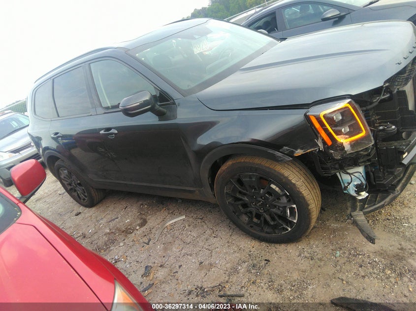 VIN 5XYP3DHC9NG218399 2022 KIA TELLURIDE EX