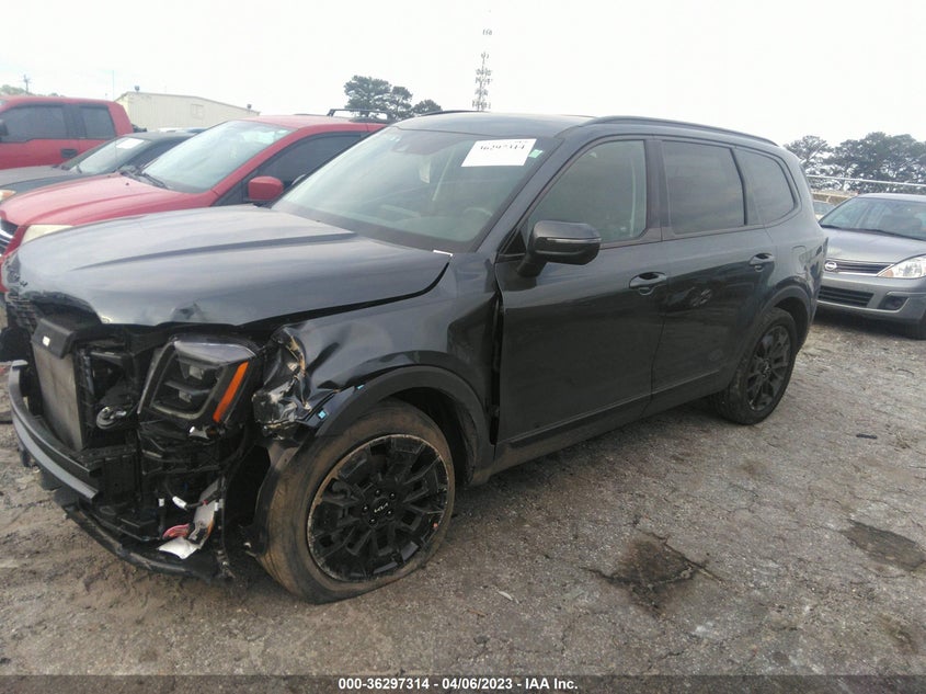 VIN 5XYP3DHC9NG218399 2022 KIA TELLURIDE EX