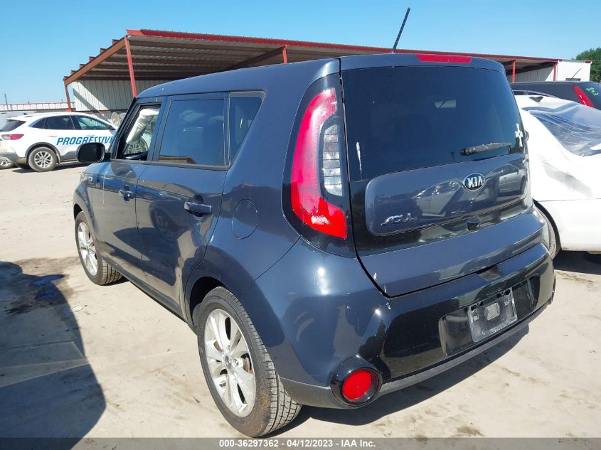 2016 KIA SOUL + - KNDJP3A57G7263082