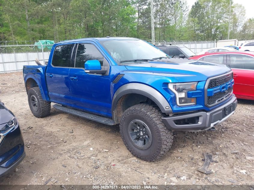 2017 FORD F-150 RAPTOR - 1FTFW1RG3HFA25501