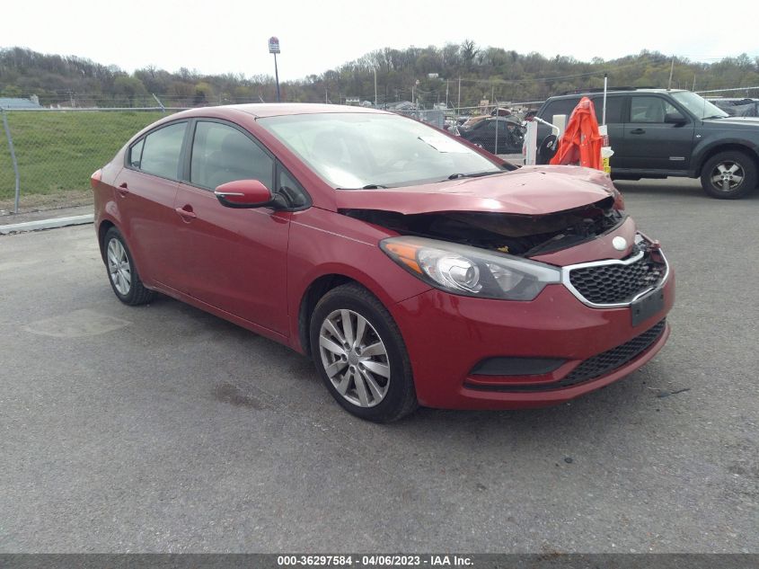 2014 KIA FORTE LX - KNAFX4A61E5127198