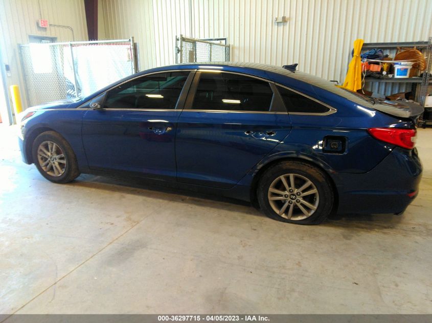 2015 HYUNDAI SONATA 2.4L SE - 5NPE24AF2FH125202