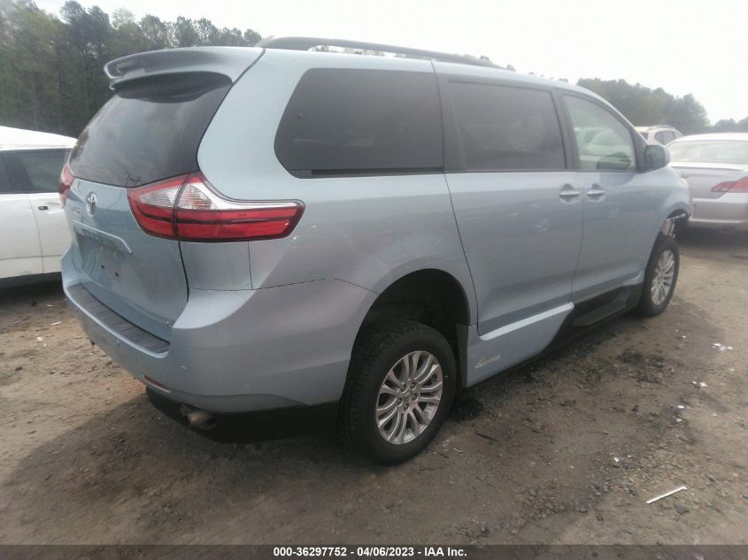 2015 TOYOTA SIENNA XLE - 5TDYK3DC4FS580071
