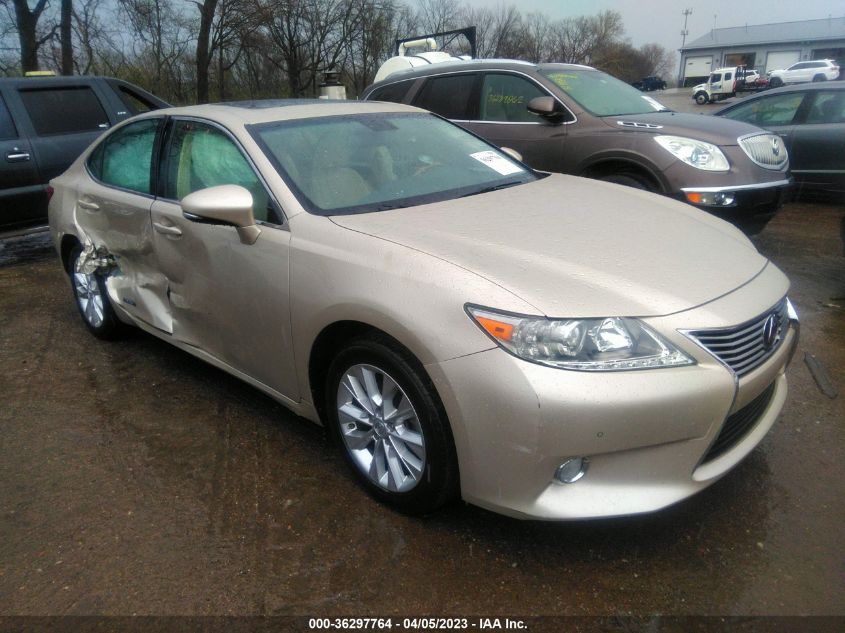 2013 LEXUS ES 300H HYBRID - JTHBW1GGXD2002220