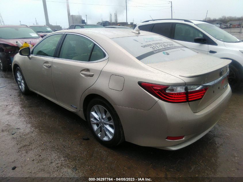 2013 LEXUS ES 300H HYBRID - JTHBW1GGXD2002220