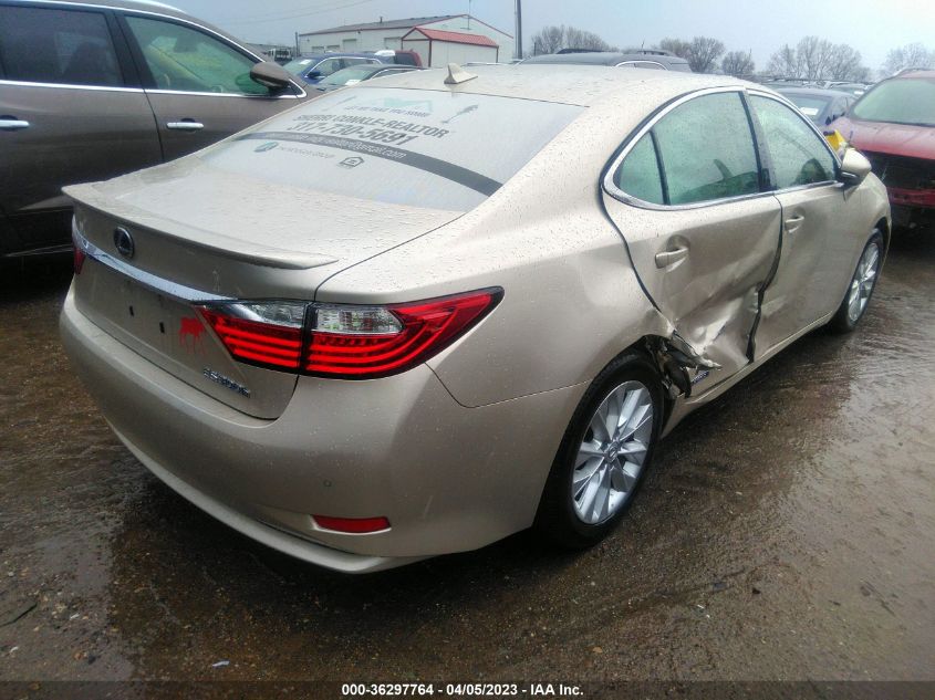 2013 LEXUS ES 300H HYBRID - JTHBW1GGXD2002220