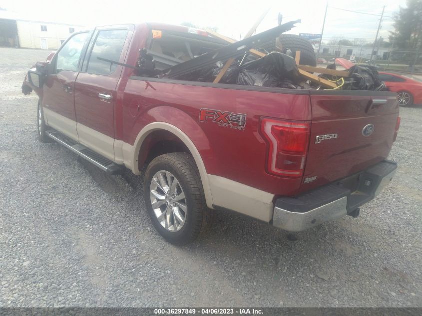 2016 FORD F-150 XLT/XL/LARIAT/PLATINUM - 1FTEW1EG0GFA58424