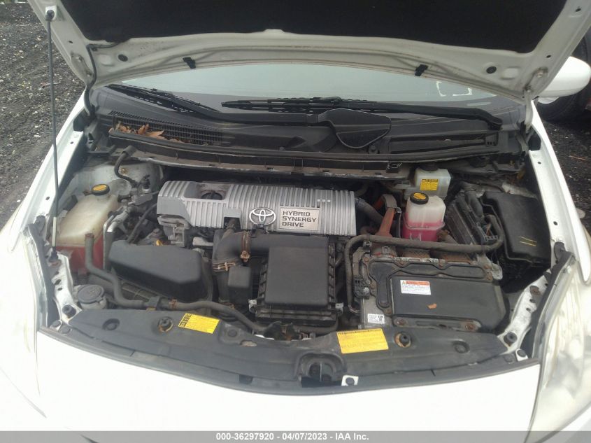 2013 TOYOTA PRIUS ONE/TWO/THREE/FOUR/FIVE - JTDKN3DUXD5634160