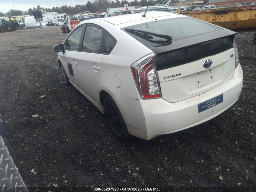 2013 TOYOTA PRIUS ONE/TWO/THREE/FOUR/FIVE - JTDKN3DUXD5634160