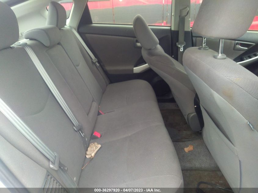 2013 TOYOTA PRIUS ONE/TWO/THREE/FOUR/FIVE - JTDKN3DUXD5634160