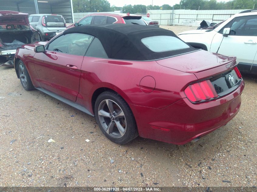 2015 FORD MUSTANG V6 - 1FATP8EM8F5419637