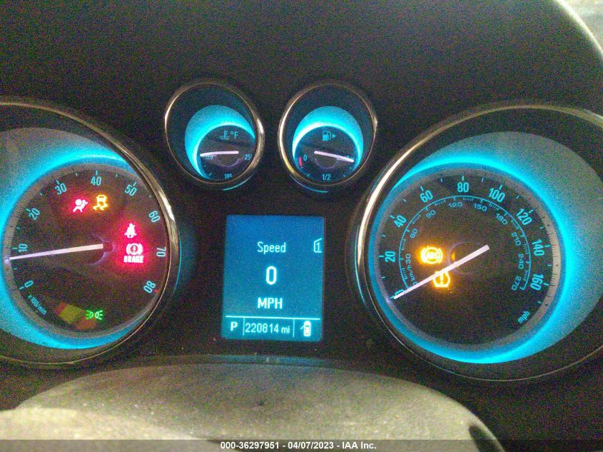 2013 BUICK VERANO LEATHER GROUP - 1G4PS5SK9D4207159