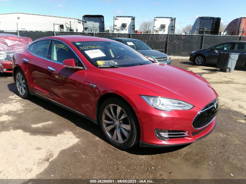 2014 TESLA MODEL S P85 - 5YJSA1H11EFP45020