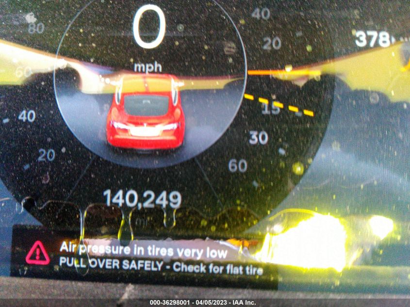 2014 TESLA MODEL S P85 - 5YJSA1H11EFP45020