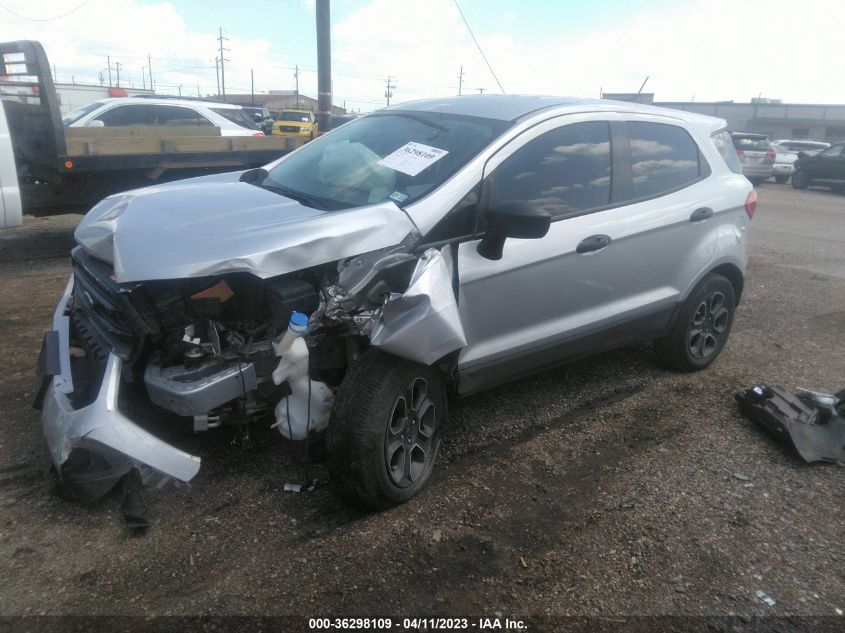 2021 FORD ECOSPORT S - MAJ3S2FE2MC398005