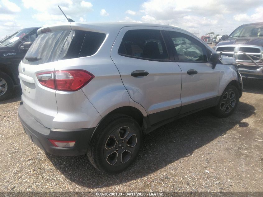 2021 FORD ECOSPORT S - MAJ3S2FE2MC398005