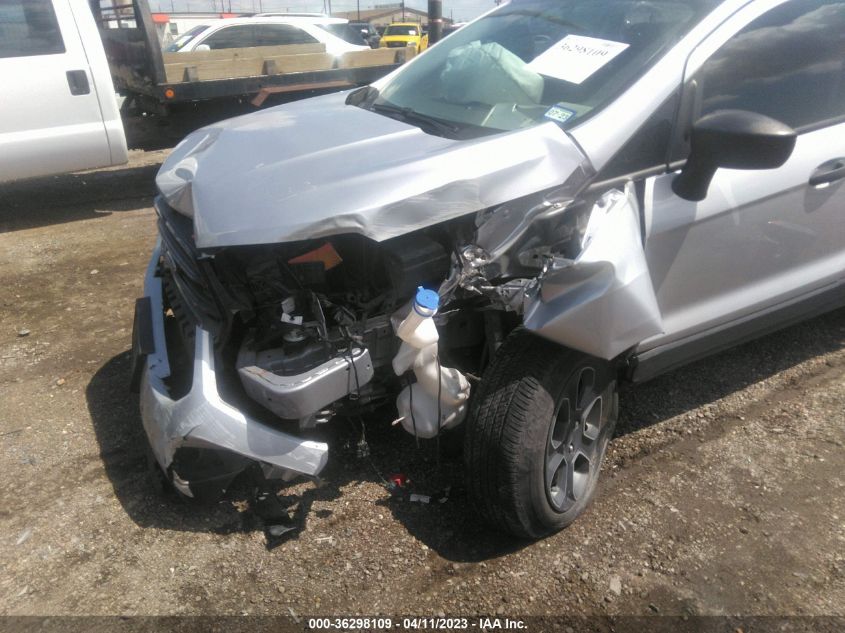 2021 FORD ECOSPORT S - MAJ3S2FE2MC398005