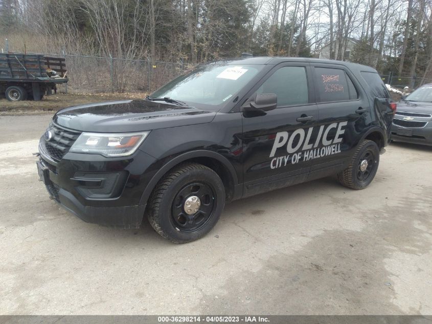 2017 FORD POLICE INTERCEPTOR 1FM5K8AR8HGD59820