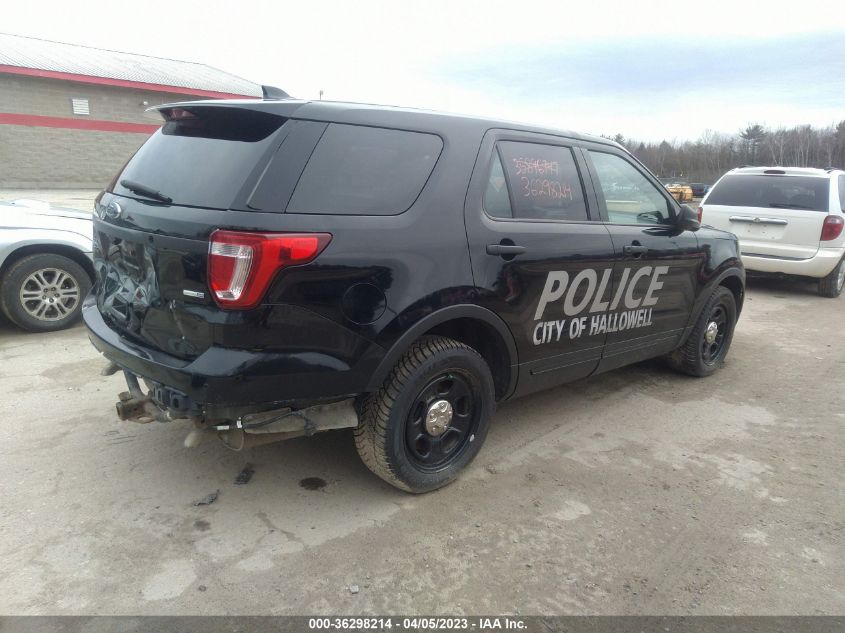 2017 FORD POLICE INTERCEPTOR 1FM5K8AR8HGD59820