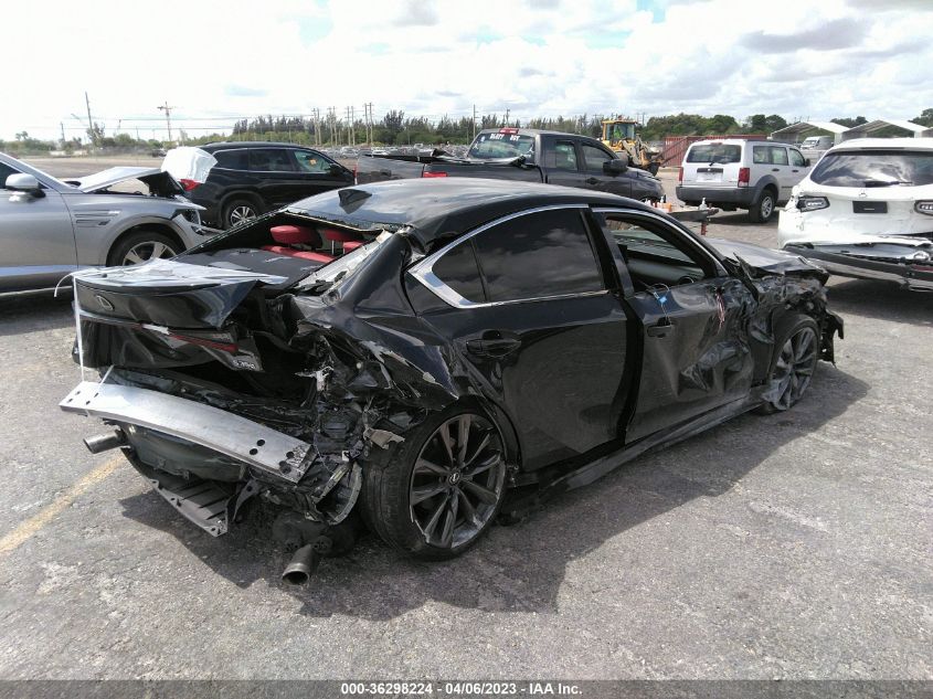 2021 LEXUS IS IS 350 F SPORT - JTHGZ1B26M5043855