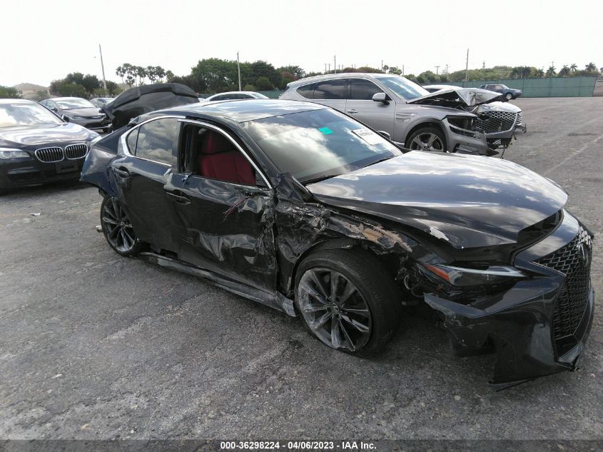 2021 LEXUS IS IS 350 F SPORT - JTHGZ1B26M5043855