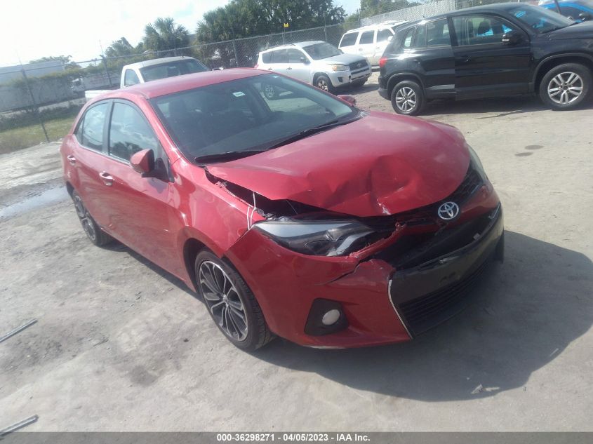 2016 TOYOTA COROLLA L/LE/S/S PLUS/LE PLUS - 2T1BURHE8GC596654