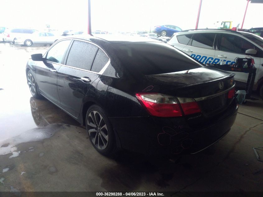 2014 HONDA ACCORD SEDAN SPORT - 1HGCR2F54EA050520
