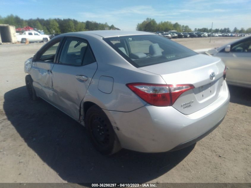 2016 TOYOTA COROLLA L/LE/S/S PLUS/LE PLUS - 2T1BURHEXGC497107