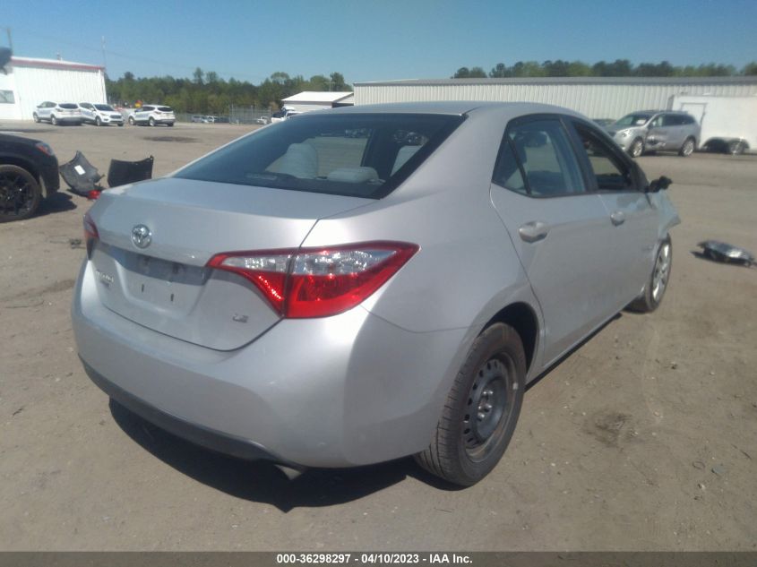 2016 TOYOTA COROLLA L/LE/S/S PLUS/LE PLUS - 2T1BURHEXGC497107