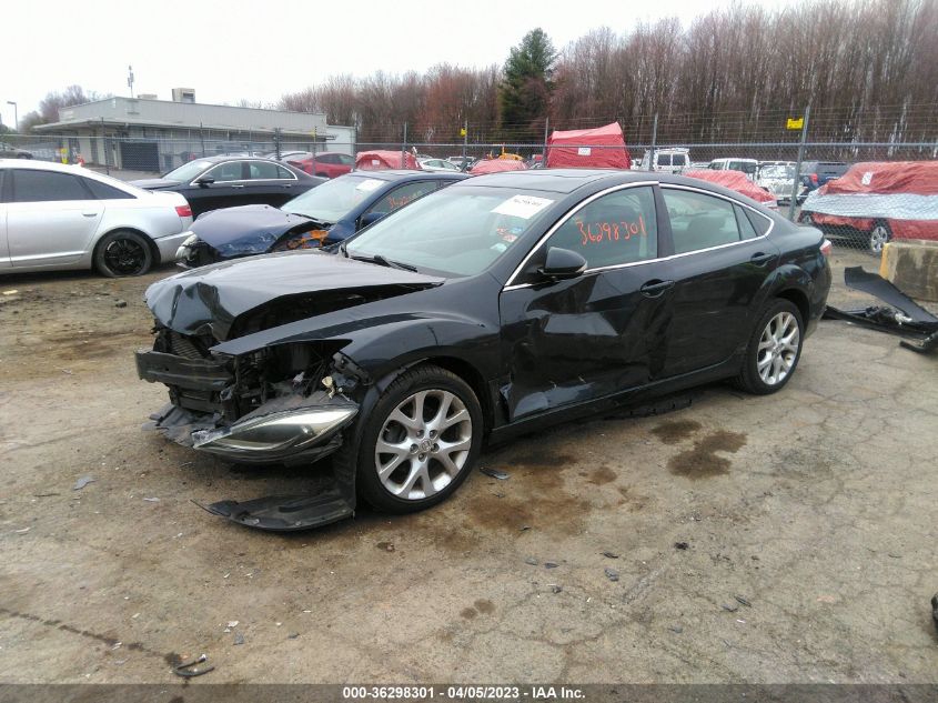 2013 MAZDA MAZDA6 I TOURING PLUS - 1YVHZ8EH4D5M14987