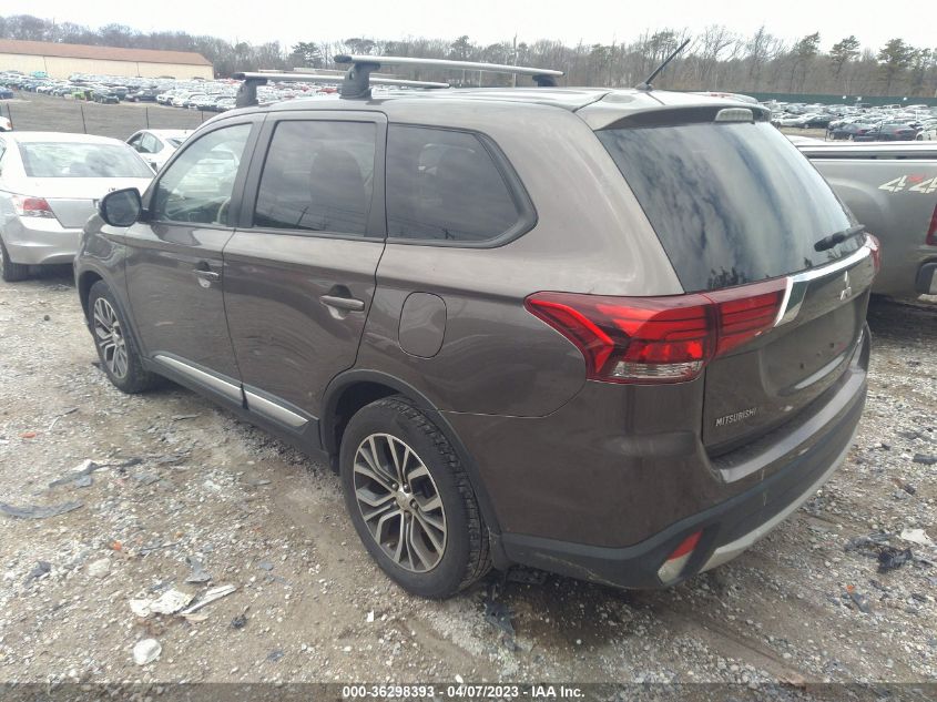 2016 MITSUBISHI OUTLANDER SE/SEL/ES - JA4AZ3A31GZ026532