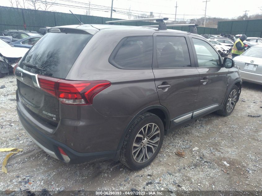 2016 MITSUBISHI OUTLANDER SE/SEL/ES - JA4AZ3A31GZ026532