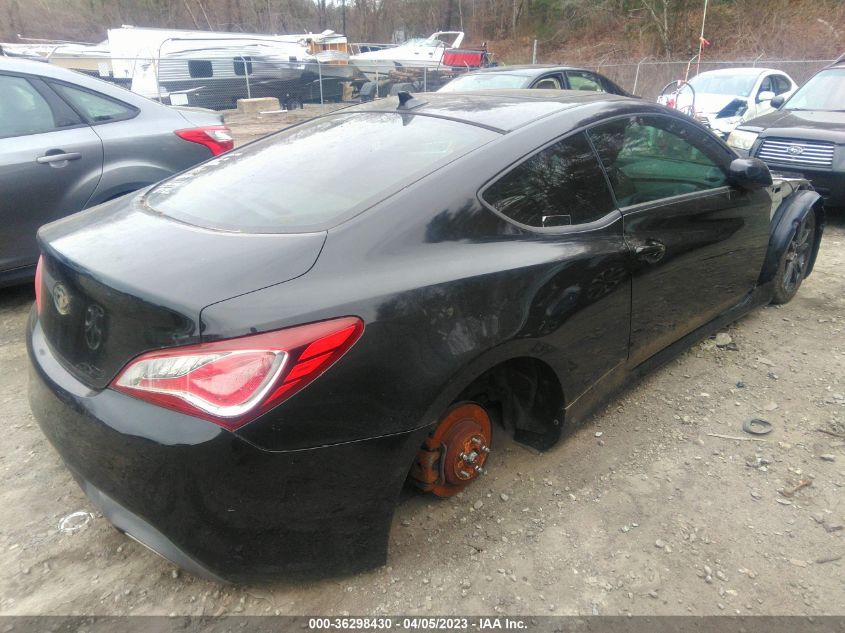 2013 HYUNDAI GENESIS COUPE 2.0T KMHHT6KD6DU080296