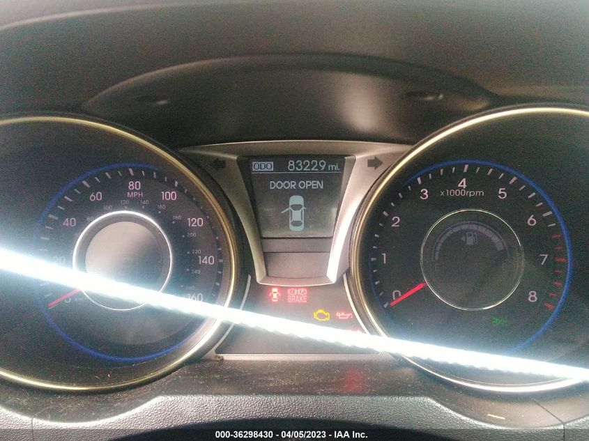 2013 HYUNDAI GENESIS COUPE 2.0T KMHHT6KD6DU080296