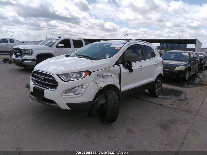 VIN MAJ3S2KE3KC256992 2019 FORD ECOSPORT TITANIUM