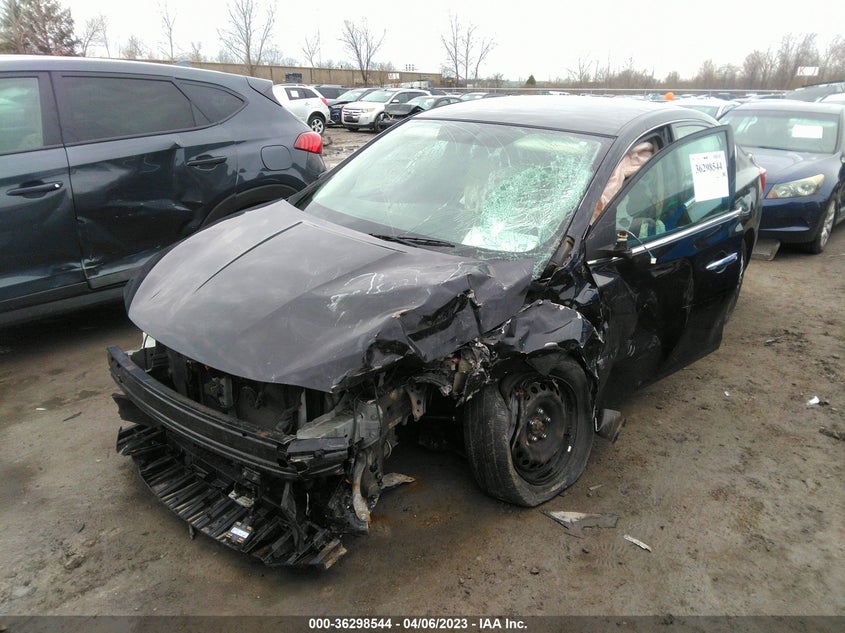 VIN 3N1AB7AP6KY358783 2019 NISSAN SENTRA S