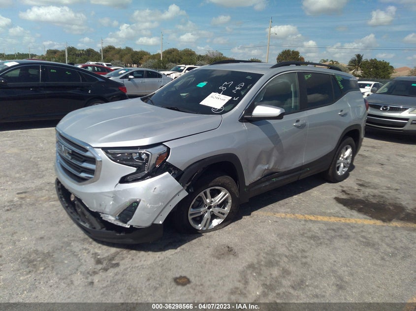 VIN 3GKALMEV3ML374283 2021 GMC TERRAIN SLE