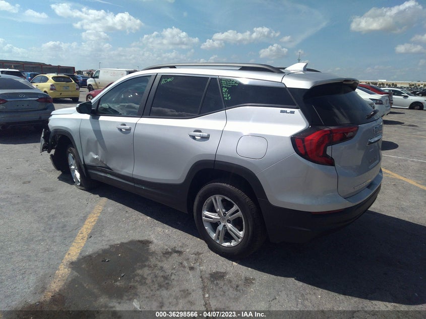 VIN 3GKALMEV3ML374283 2021 GMC TERRAIN SLE