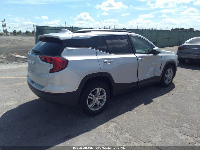 VIN 3GKALMEV3ML374283 2021 GMC TERRAIN SLE