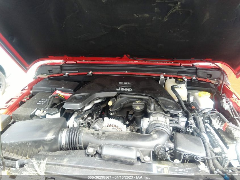 2019 JEEP WRANGLER UNLIMITED SPORT S - 1C4HJXDG8KW653336