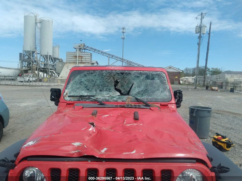 2019 JEEP WRANGLER UNLIMITED SPORT S - 1C4HJXDG8KW653336