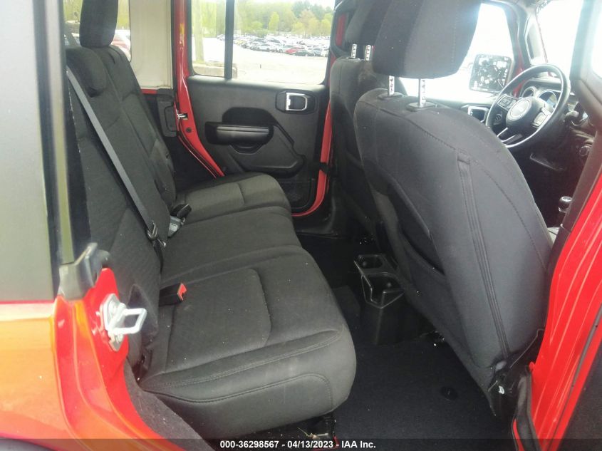 2019 JEEP WRANGLER UNLIMITED SPORT S - 1C4HJXDG8KW653336