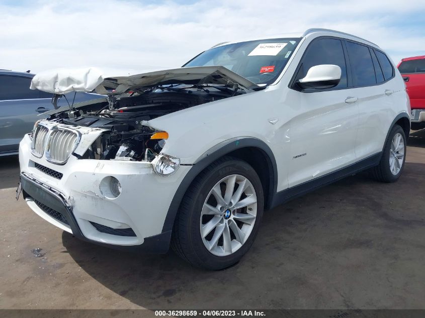 2013 BMW X3 XDRIVE28I - 5UXWX9C55D0A26358