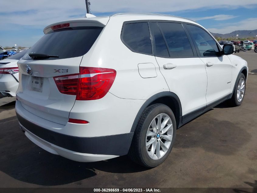 2013 BMW X3 XDRIVE28I - 5UXWX9C55D0A26358