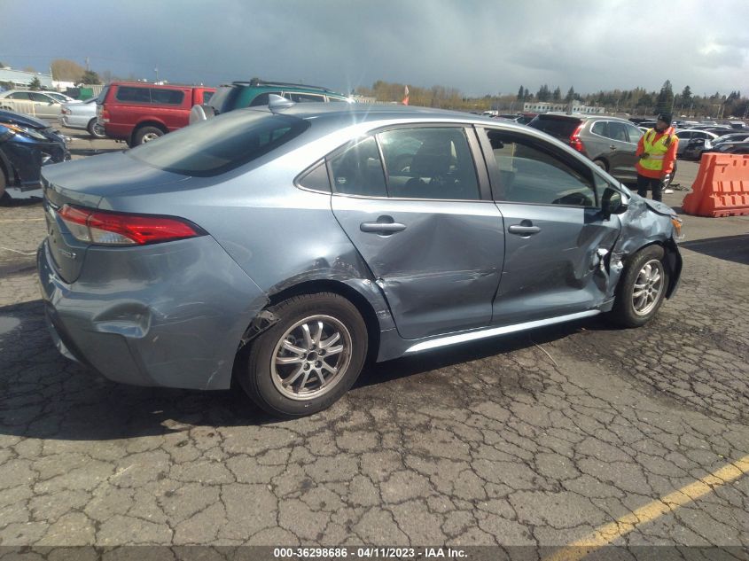 2022 TOYOTA COROLLA HYBRID LE - JTDEAMDE6NJ042058