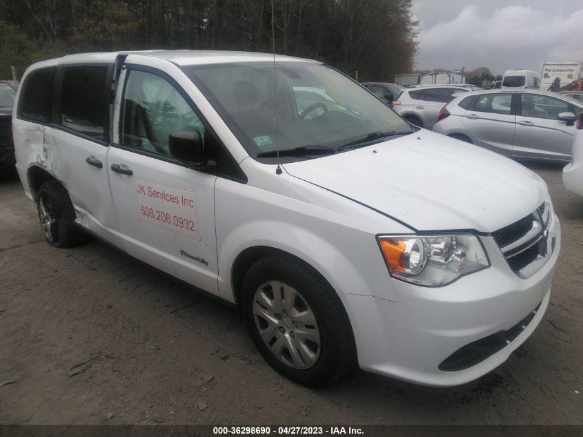 2019 DODGE GRAND CARAVAN SE - 2C7WDGBG2KR805124