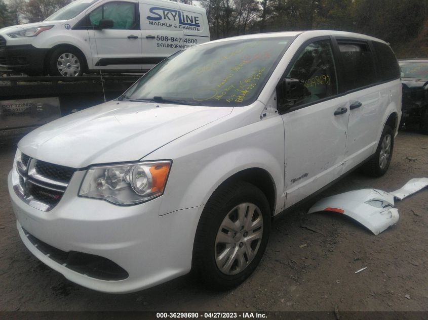 2019 DODGE GRAND CARAVAN SE - 2C7WDGBG2KR805124